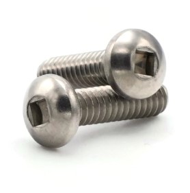#10-24 X 3/4" SQUARE DRIVE PAN HEAD MACHINE SCREW 18-8 STAINLESS STEEL